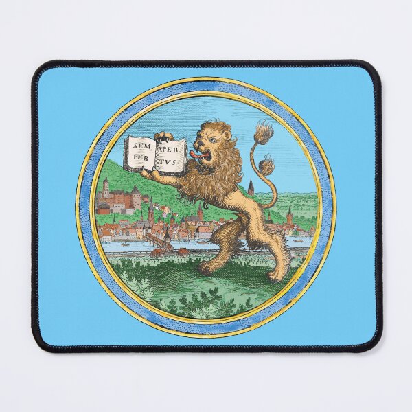 Item preview, Lion holding the book of learning. designed and sold by Luggnagg.