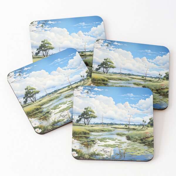 Item preview, Japanese Watercolor - Kushiro designed and sold by KootenayDesigns.