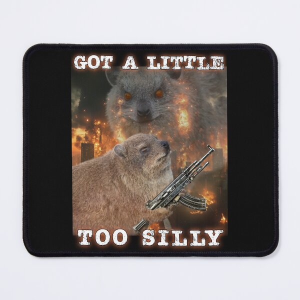 Item preview, Got A Little Too Silly Rock Hyrax  designed and sold by mrhyrax.