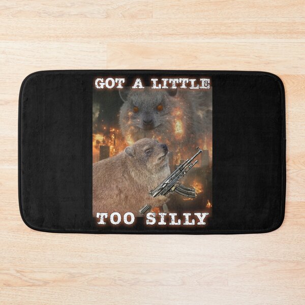 Item preview, Got A Little Too Silly Rock Hyrax  designed and sold by mrhyrax.
