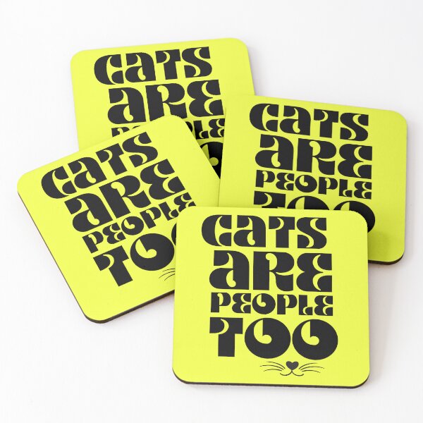 Item preview, Cats Are People Too , Black Cat designed and sold by Hotshots Design.
