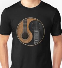 Yin Yang Guitar Unisex T-Shirt