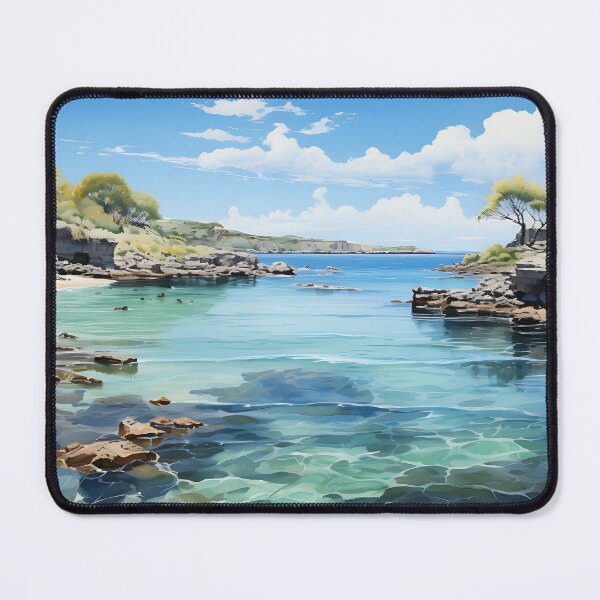 Item preview, Japanese Watercolor - Miyako jima designed and sold by KootenayDesigns.