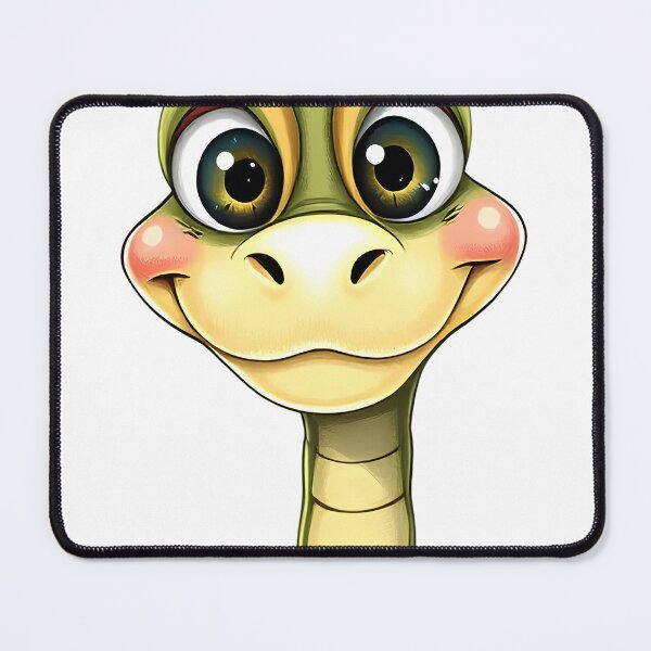 Item preview, Funny Snake with Big Eyes designed and sold by BikeRelaxStudio.
