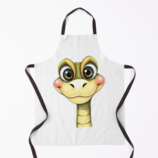 Item preview, Funny Snake with Big Eyes designed and sold by BikeRelaxStudio.