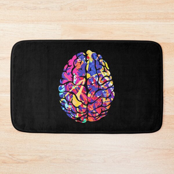 Item preview, Abstract Colorful Brain Art designed and sold by Peksli.