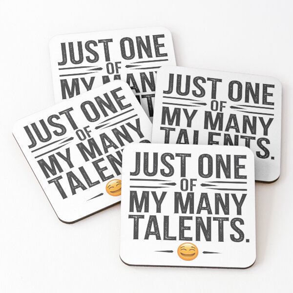 Item preview, "Just One of My Many Talents - Sarcastic T-Shirt" designed and sold by fashionsicon.