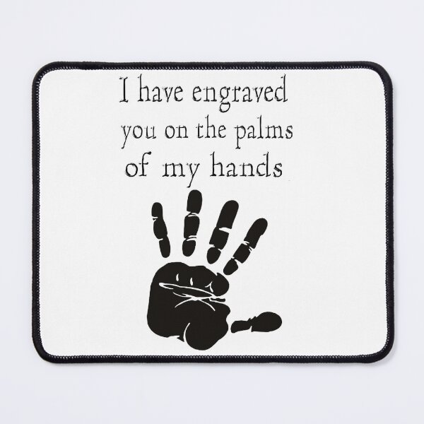 Item preview, I Have Engraved You On My Palms - God designed and sold by ArtWithHearts11.