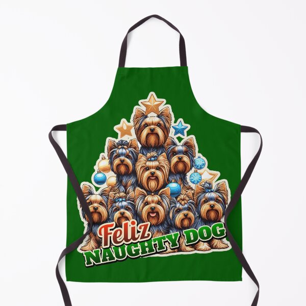 Item preview, Yorkshire terrier, yorkie, Christmas tree, gift for dog lovers designed and sold by ThisDress.