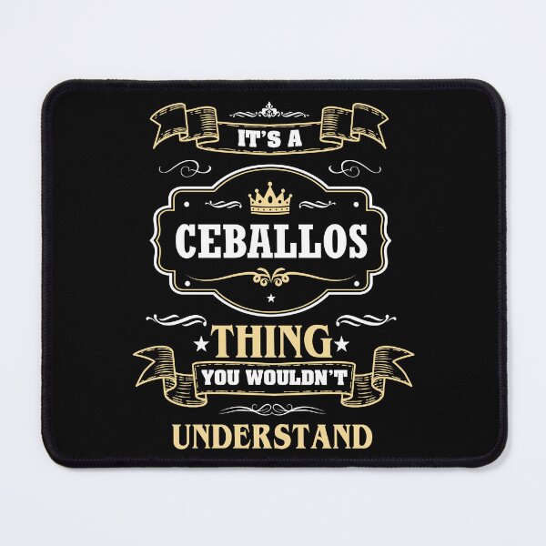 Item preview, It Is A Ceballos Thing You Wouldn't Understand Ceballos Name Shirt designed and sold by Zanden-zo.