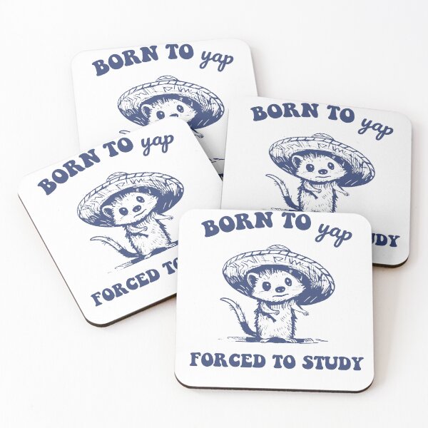 Item preview, Born To Yap Forced To Study designed and sold by TocaLuna.