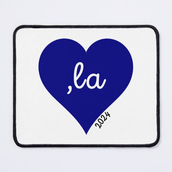 Item preview, Kamala / Commala / Comma-la 2024 President on Blue Heart designed and sold by Teribelle.