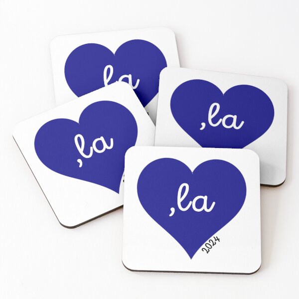 Item preview, Kamala / Commala / Comma-la 2024 President on Blue Heart designed and sold by Teribelle.