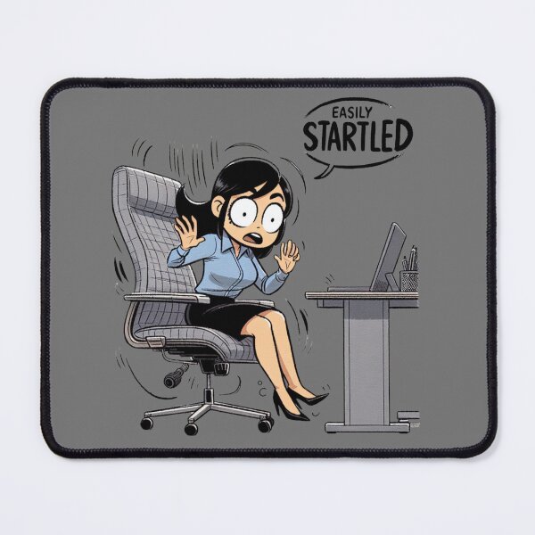 Item preview, Easily Startled, Office Panic designed and sold by Ola Mendel.