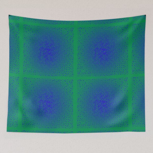 Item preview, I Dream of Green While the Sun Shines Blue designed and sold by made-with-maths.