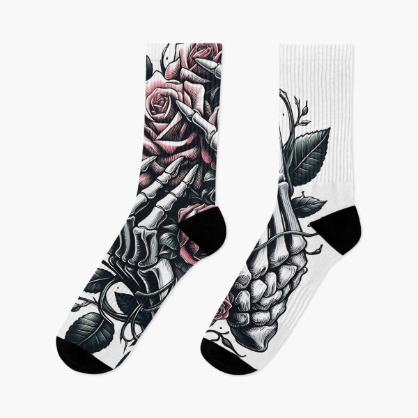 Item preview, Roses and Bones Embrace designed and sold by JavisSRDesign.