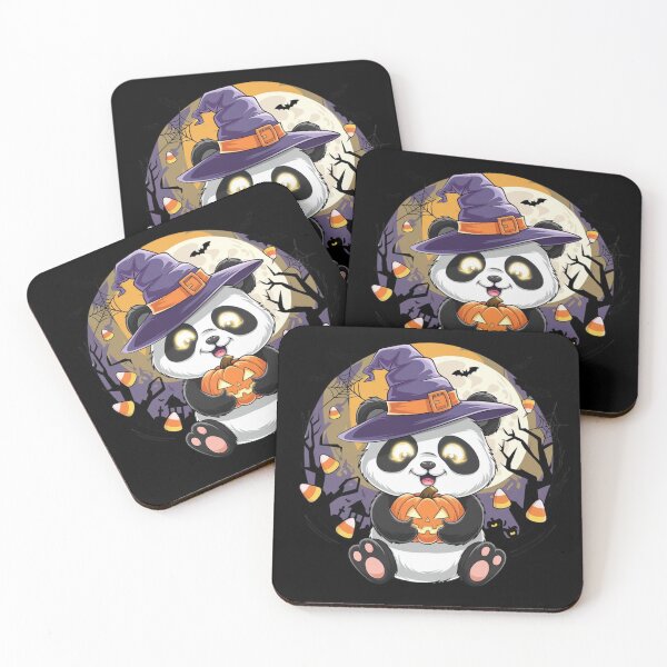 Item preview, Funny spooky panda halloween sticker designed and sold by FlawlessDraft.