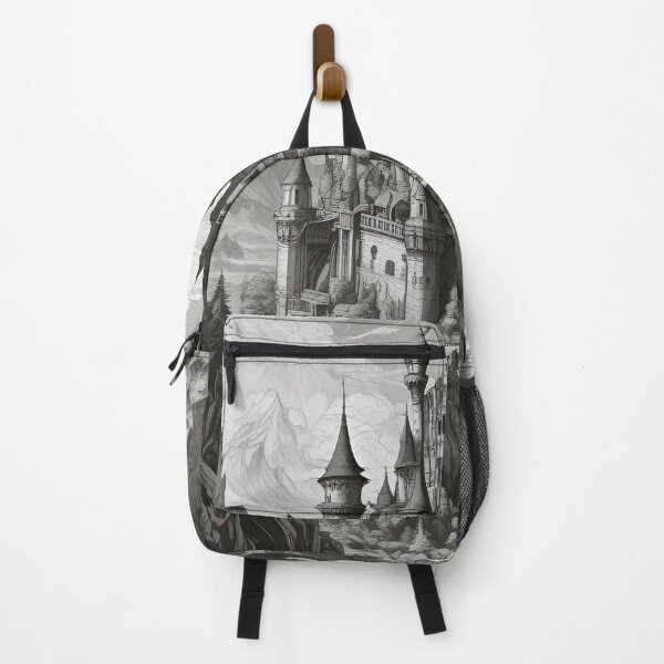 Item preview, Castle in the Mountains Concept - Dark Fantasy Art concept designed and sold by Delerat7.