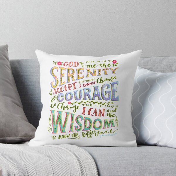 Item preview, Serenity Prayer Hand Lettered designed and sold by inspireddesign.