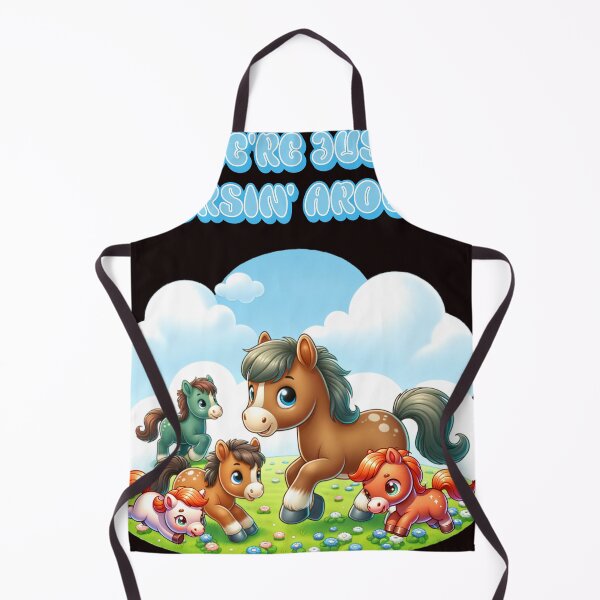 Item preview, We're Just Horsing Around designed and sold by S4G Tees.