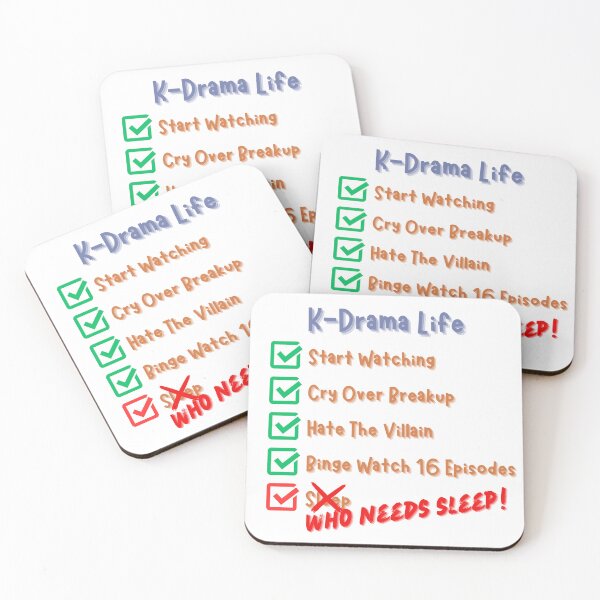 Item preview, K-Drama Life designed and sold by emcreativeprds.