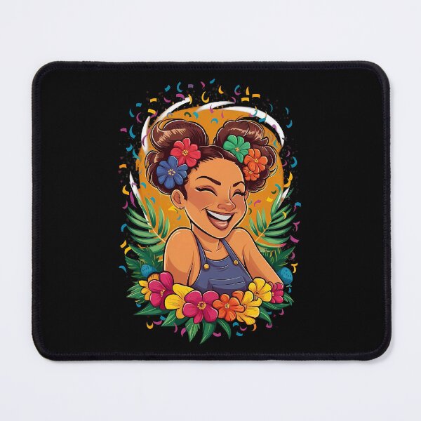 Item preview, Latina Girl Flower Style designed and sold by MagChoCreations.
