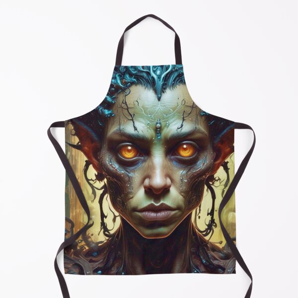 Item preview, Alien Feywild Scout - Sci Fi Art concept designed and sold by Delerat7.