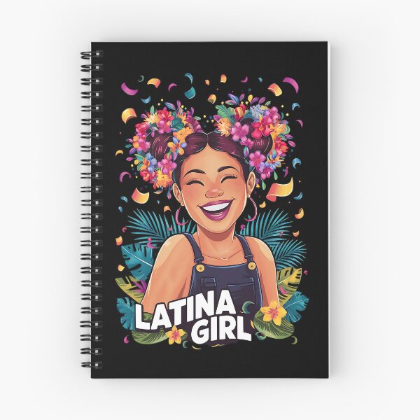 Item preview, Latina Girl Flower Style designed and sold by MagChoCreations.