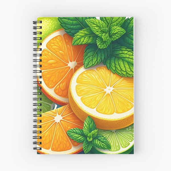 Aperçu de l'œuvre Agrumes frais et menthe créée et vendue par JavisSRDesign.