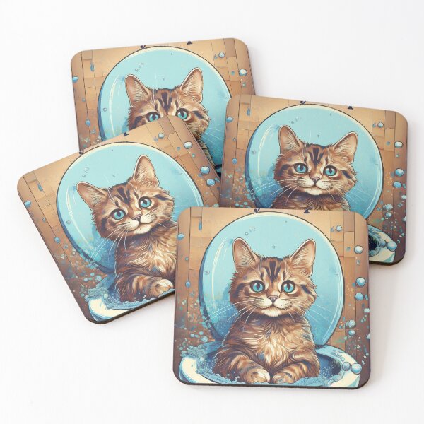Item preview, wash your paws - purrrfect for any cat lover designed and sold by GeoffBeattie.