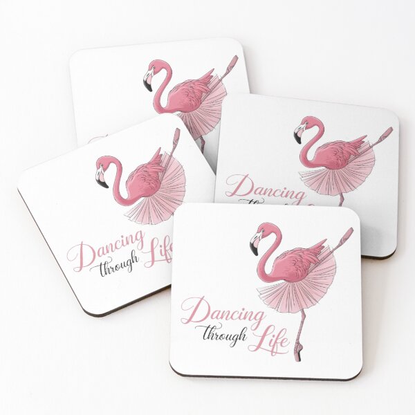 Item preview, Dancing Through Life – Ballet Flamingo designed and sold by Petpixy.