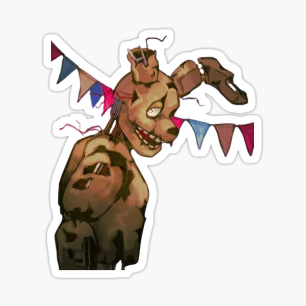 springtrap birthday Sticker