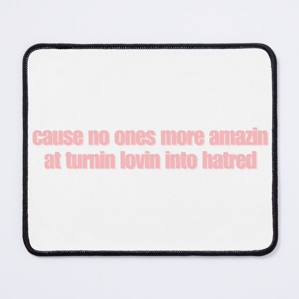 Item preview, Turnin Lovin Into Hatred Good Graces Lyrics designed and sold by MintMochaMatcha.