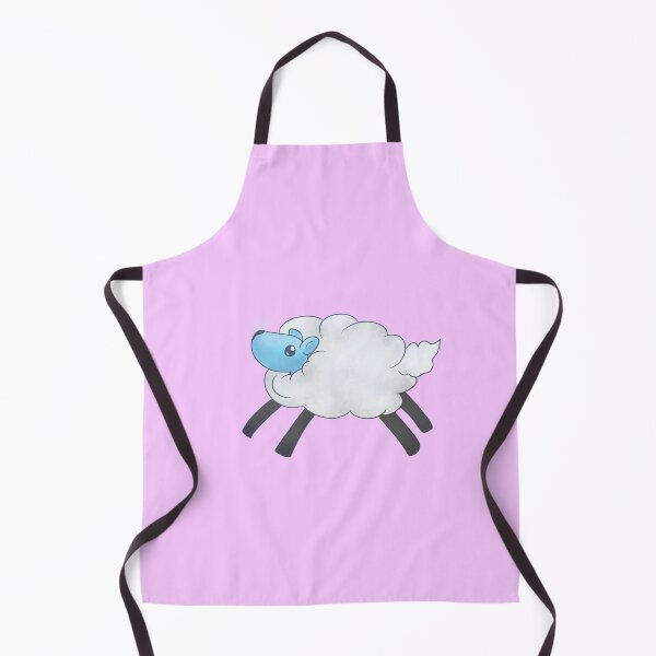 Item preview, Dreamy Kawaii Fluffy Jumping Sheep designed and sold by nhitori.