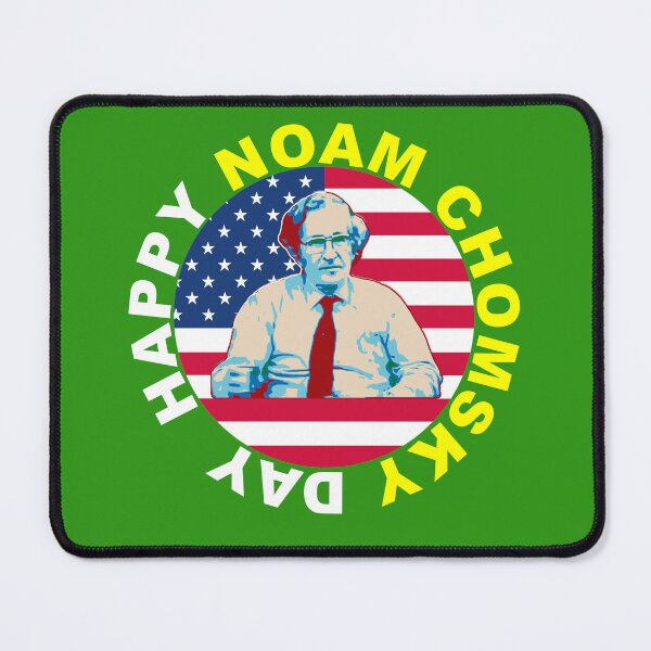 Item preview, Happy Noam Chomsky Day (white lettering) designed and sold by DJVYEATES.