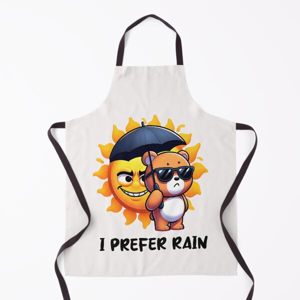 Item preview, I Prefer Rain designed and sold by TeddybearClub.