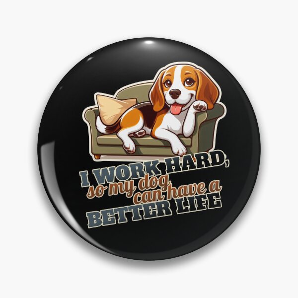 Item preview, Copy of Work hard Beagle Couch, Sofa designed and sold by ThisDress.