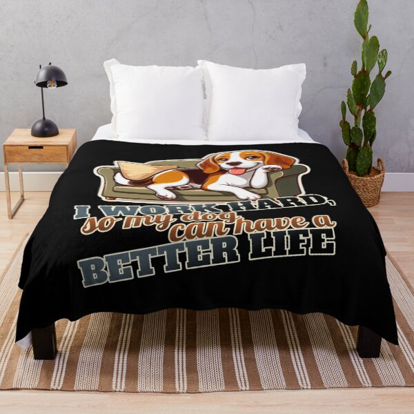 Item preview, Copy of Work hard Beagle Couch, Sofa designed and sold by ThisDress.