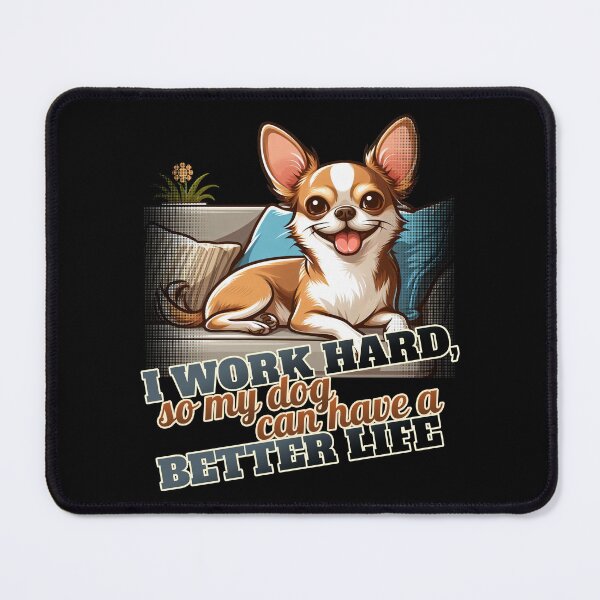 Item preview, Work hard Chihuahua, Chi Couch, Sofa designed and sold by ThisDress.