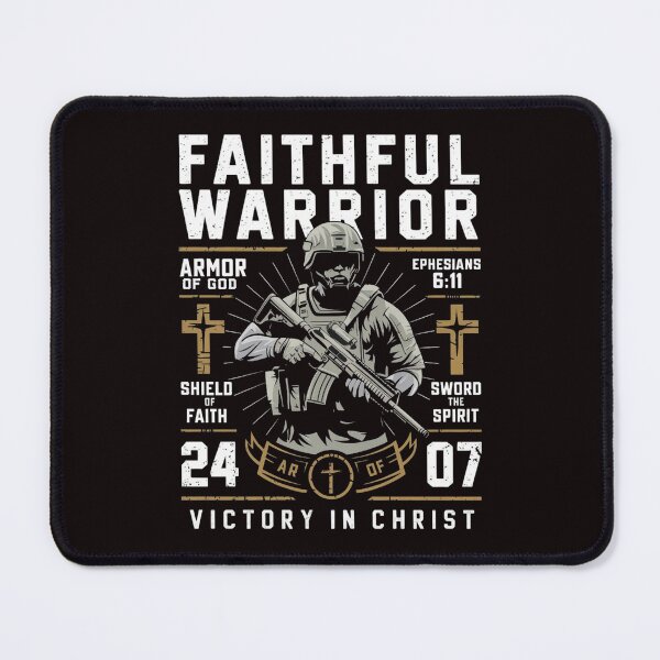 Item preview, Faithful Warrior T-Shirt designed and sold by HOMEDESIGNPRINT.