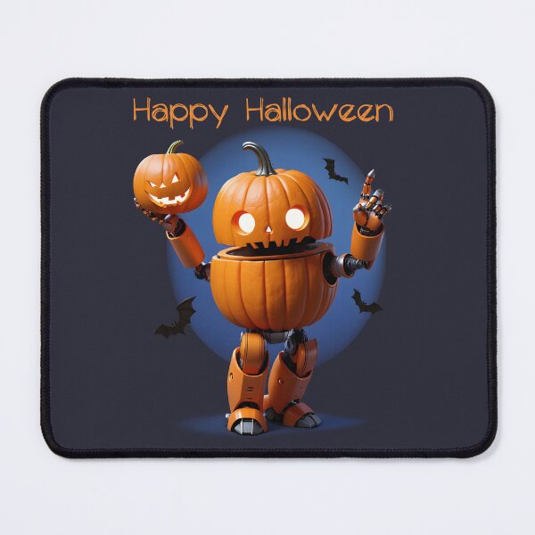 Item preview, robot in Halloween style designed and sold by JoraArt.