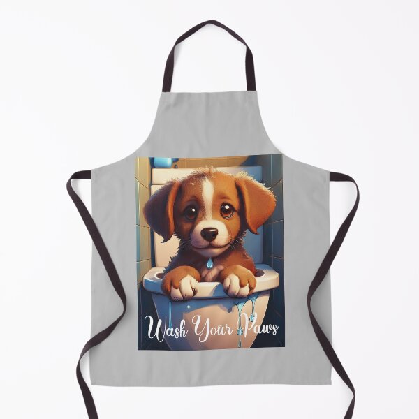 Item preview, wash your paws - purrfect for any dog lover designed and sold by GeoffBeattie.