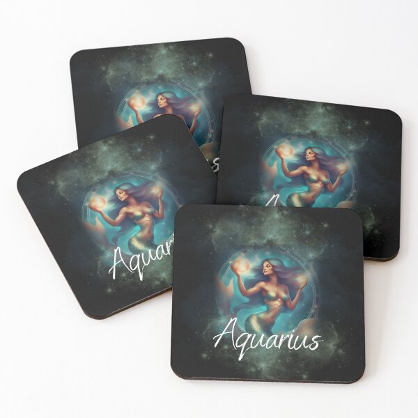 Item preview, Zodiac sign Aquarius designed and sold by Louvamoon artist.