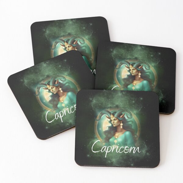 Item preview, Zodiac sign Capricorn designed and sold by Louvamoon artist.