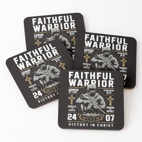 Item preview, Faithful Warrior T-Shirt designed and sold by HOMEDESIGNPRINT.
