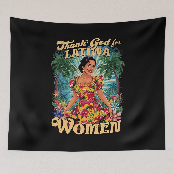 Item preview, Thank God For Latina Women designed and sold by MagChoCreations.