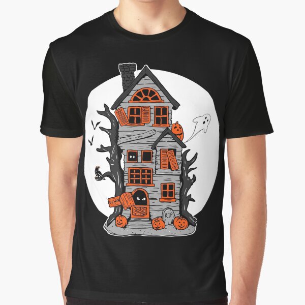Item preview, Haunted House designed and sold by blacksnowcomics.
