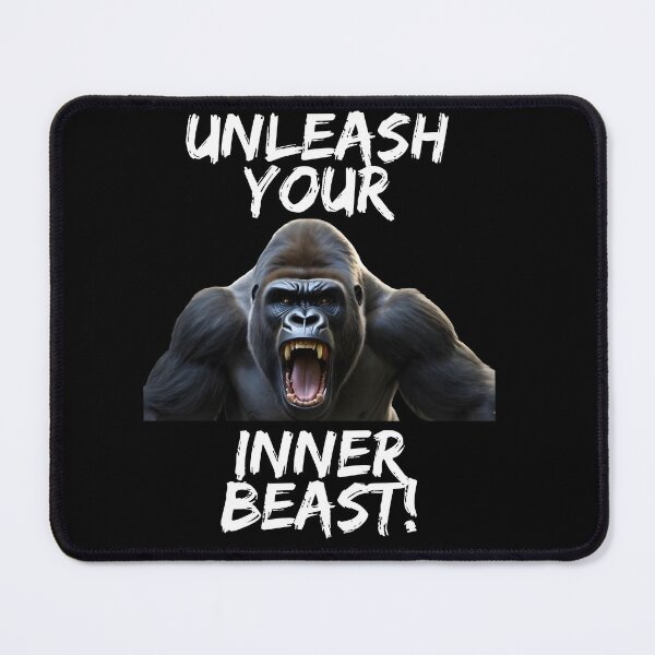 Item preview, Unleash Your Inner Beast - Wild Gorilla Roaring T-Shirt designed and sold by RPDesigns91.