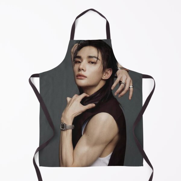 Item preview, Esquire hot Hyunjin Stray Kids (스트레이 키즈) IMAGE SKZ kpop ot8 designed and sold by Kpop-Noona.