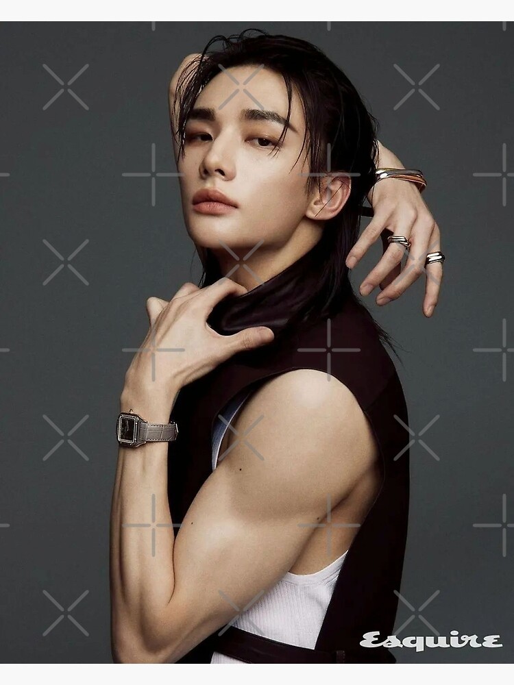 Esquire hot Hyunjin Stray Kids (스트레이 키즈) IMAGE SKZ